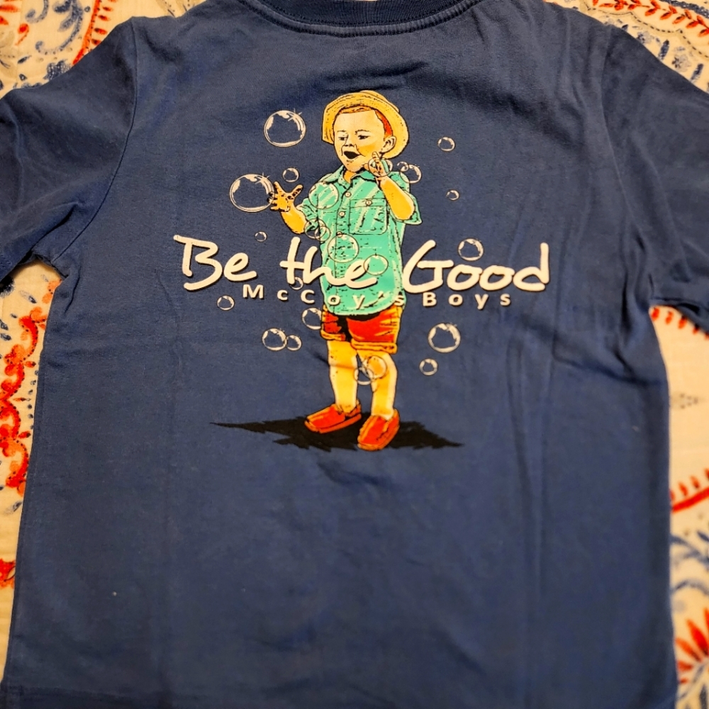 McCoy's t-shirts (Be the good) McCoy's boy size 5t.